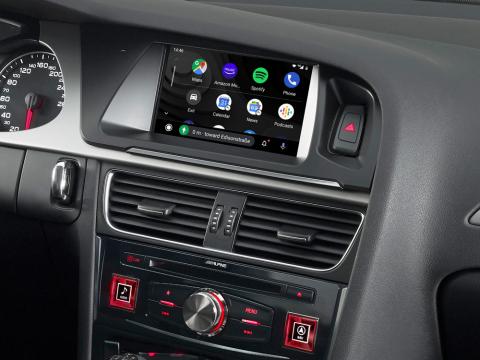 Audi-A4-Navigation-System-X703D-A4-with-Android-Auto-Menu