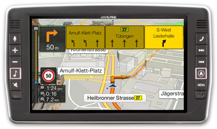 Mercedes Vito - Navigation - Lane Guidance / TMC Route Guidance  - X903D-V447