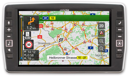 Mercedes Vito - Navigation - Plan Your Route  - X903D-V447